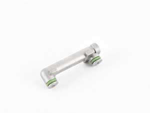 ES#3612313 - 1191800266 - Aluminum Camshaft Oil Line Fitting - Priced Each - Upgrade to aluminum fittings from your factory plastic ones - URO Premium - Mercedes Benz