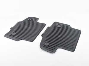 ES#3211070 - 8W7061511A041 - Rubber Floor Mats - Rear - A set of two rear floor mats - Genuine Volkswagen Audi - Audi