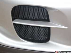 ES#3552446 - E124_ABLACK - Wire Mesh Inner Grill Kit - Black - Improve your Porsche's looks and protect your radiators - Rennline - Porsche