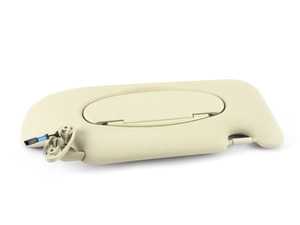 ES#2675433 - 51169812700 - Sun Visor Light Beige - Right  - Mounts near the headliner - Genuine MINI - MINI