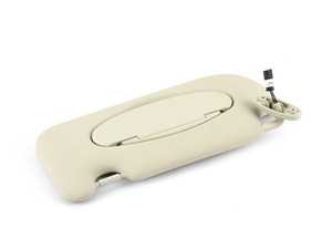 ES#2642015 - 51169812699 - Sun Visor Light Beige - Left  - Mounts near the headliner - Genuine MINI - MINI