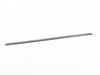 ES#1381866 - 9015514192870K - Threshold Metal Strip (Black) - Priced Each  - Door sill cover strip - Fits both left and right sides - Genuine Porsche - Porsche