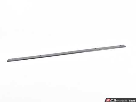 ES#1381866 - 9015514192870K - Threshold Metal Strip (Black) - Priced Each  - Door sill cover strip - Fits both left and right sides - Genuine Porsche - Porsche