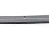 ES#1381866 - 9015514192870K - Threshold Metal Strip (Black) - Priced Each  - Door sill cover strip - Fits both left and right sides - Genuine Porsche - Porsche