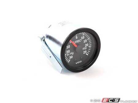 ES#2162705 - 5K0898013 - NewSouth Angled Vent Pod Gauge Kit - (NO LONGER AVAILABLE) - Includes NewSouth 30in Hg/25 PSI Mechanical Boost Gauge, Vent Pod and ECS Modular PCV Boost Tap Assy. - Assembled By ECS - 
