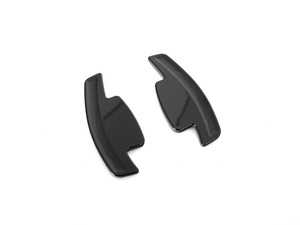 ES#3624288 - 026976ECS01-03 - Audi B9 Paddle Shifter Extension Set - Gloss Black - (NO LONGER AVAILABLE) - Maintain steering control while changing gears with our paddle shifter extensions - ECS - 