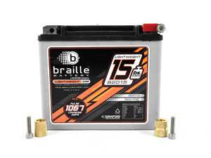 ES#3617608 - B2015 - Lightweight AGM Battery  - Perfect upgrade to get rid of a troublesome Lead-Acid battery and add both power and reliability at the same time! - Braille - BMW MINI