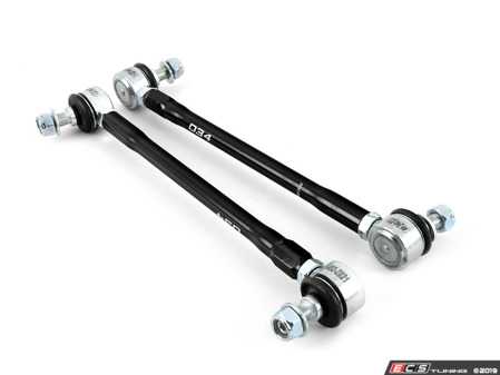 ES#3991555 - 034-402-4026 - Dynamic+ Billet Adjustable Front Sway Bar End Links - Replace your flimsy, imprecise OEM sway bar end links - Designed to improve handling, road feel, and steering response! - 034Motorsport - Audi Volkswagen