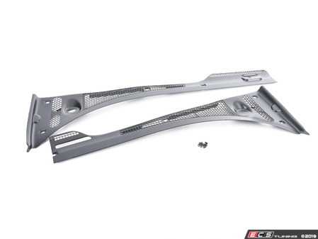 ES#3648495 - 5171194612KT - Windshield Cowl Replacement Kit - Everything you need to replace your aging or broken cowl. - Genuine BMW - BMW