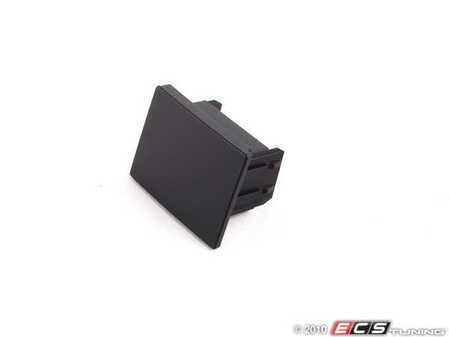ES#420747 - 7L6963341J - Blank Switch Cover - Right - Covers the space where the right rear heated seat control would be if equipped - Genuine Volkswagen Audi - Volkswagen