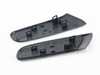ES#3029617 - 51132410452 - Trim Cover Set With Pad - Checkered Black/White - These insert into the the side scuttle turn signal light as a decor upgrade - Genuine MINI - MINI
