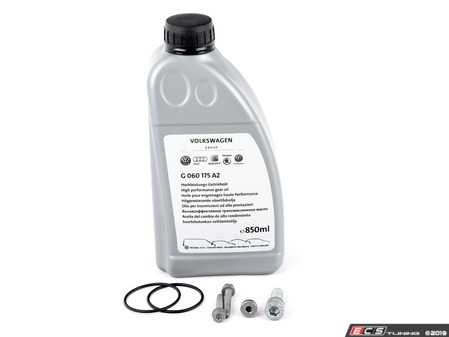 ES#4000830 - g060175a3ktKT - Haldex Service Kit - With Pump Seals - Includes new drain/fill plugs, fluid, and hardware/seal kit for the Haldex pump - Genuine Volkswagen Audi - Audi Volkswagen