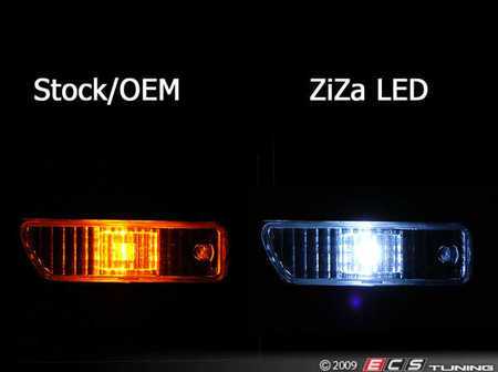 ES#252059 - ZT10KT-2 - LED Side Marker Lights - Bumper - Pair - Add style and individuality to your ride in minutes - ZiZa - Volkswagen