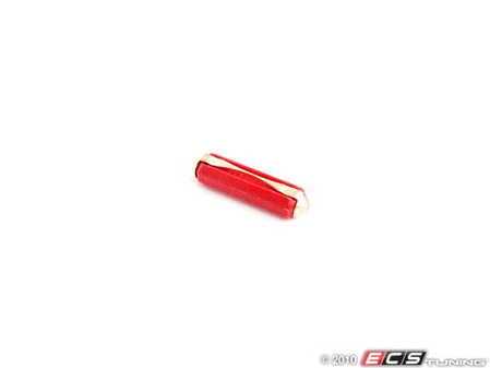 ES#2597242 - 0005458334 - Ceramic Fuse - Priced Each - 16 Amp - Red - Pudenz - Mercedes Benz