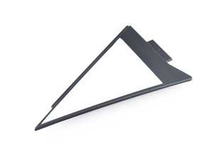 ES#1877537 - 8K5853273P9B9 - Rear Window Corner Trim - Left - Satin Black  - Triangle shaped trim piece located in the rear door window - Genuine Volkswagen Audi - Audi