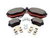 ES#3678170 - 8v0698151cbrmKT - Front & Rear Brake Pad Set  - Ceramic set for quiet and smooth, low-dust stopping - Brembo - Volkswagen