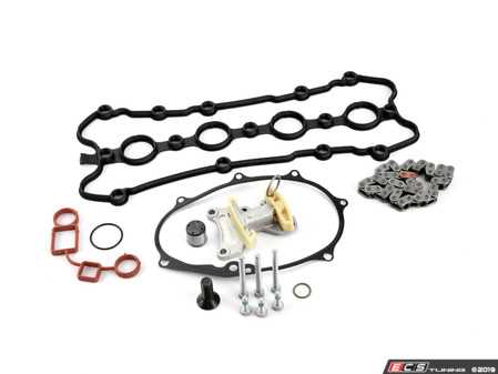 ES#3691884 - 06D109229BKT2 - Cam chain tensioner service kit - Includes OE IWIS Chain and INA Tensioner - Assembled By ECS - Audi Volkswagen