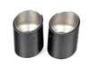 ES#4001052 - 18302464500 - M Performance Carbon Exhaust Tips - Pair - Premium carbon and titanium for the ultimate in styling! - Genuine BMW M Performance - BMW