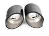 ES#4001052 - 18302464500 - M Performance Carbon Exhaust Tips - Pair - Premium carbon and titanium for the ultimate in styling! - Genuine BMW M Performance - BMW