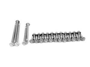 ES#2843732 - 11137853940 - SET OF ALUMINIUM SCREWS OIL - Genuine BMW - BMW