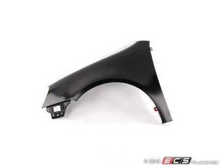 ES#322117 - 1K6821021A - Front Fender - Left - Factory coated replacement front left fender. Comes primed and ready for paint. - Genuine Volkswagen Audi - Volkswagen