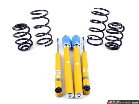 ES#2983683 - 46-000163 - B12 Pro-Kit Suspension System - Expertly matched performance Eibach Pro-line lowering springs and Bilstein shock/strut package for a dramatic increase in performance handling. World-famous Bilstein quality with a limited lifetime warranty! - Bilstein - BMW