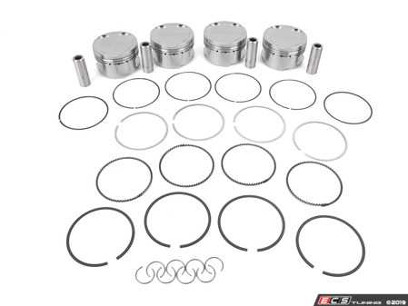 ES#4000992 - JE-PVA-2 - JE Forged 2.0L Stroker Piston Set - 9.5:1 CR  - Takes 1.8L 06A engine to 2.0L (2008cc), by increasing the stroke and bore of the engine - JE Piston - Audi Volkswagen