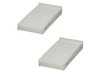 ES#3676730 - 64119321876 - Cabin Filter Set E3950LI-2 - Cleans the air in your MINI/BMW HVAC - Hengst - MINI