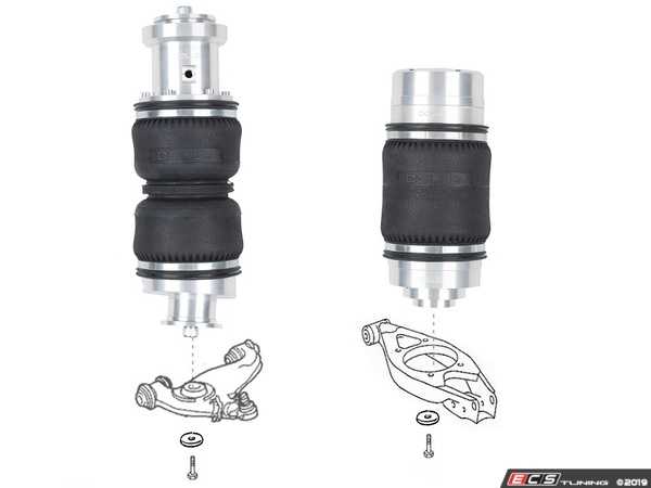 Dolud - W124DPDK - Build Your Own W124 Air Suspension Kit - 1/4