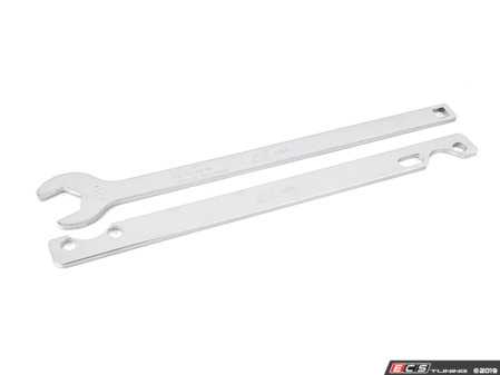 ES#4000865 - CTAA886L - BMW Fan Clutch Wrench Set - 32mm Wrench removes the lock nuts on the thermo-viscous fan, while the other holds the water pump pulley while loosening the radiator fan - CTA Tools - BMW
