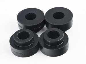 ES#3640051 - PFR85-812Bx2 - Rear Race Polyurethane Toe Arm Bushings - Inner - Set of polyurethane bushings to replace both rear lower inner bushings - Powerflex Black Series - Volkswagen
