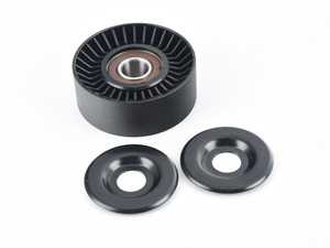 ES#3432415 - 99710211700 - Belt Tensioner Roller With Protection Cap - Priced Each - Located on the front of the engine between the alternator pulley and the upper deflection pulley - Hamburg Tech - Porsche