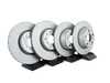 ES#2597460 - 1K0615301AAKT7 - Front & Rear Premuim Brake Service Kit - Featuring Zimmerman rotors and ECS DD23 ceramic pads. - Assembled By ECS - Audi