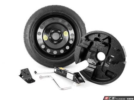 ES#3985135 - 71116758781KT - Spare Tire Kit 17" - Includes Genuine BMW 17" steel wheel with mounted & balanced Kumho tire - plus the tools you need to change your tire on the side of the road. - Assembled By ECS - BMW