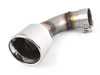 ES#3240994 - MSVW247 - 100mm Jet Tip - Left - 100mm Jet style exhaust tip for the left side of the vehicle - To be used in conjunction with Milltek exhaust systems SSXVW025, SSXVW024 - Milltek Sport - Volkswagen
