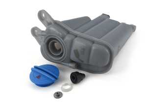 ES#3658445 - 3b0121321ktKT2 - Coolant Expansion Tank Replacement Kit - Everything you need to replace your faded, cracked, or leaky expansion tank! - Assembled By ECS - Audi