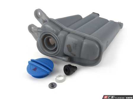 ES#3658445 - 3b0121321ktKT2 - Coolant Expansion Tank Replacement Kit - Everything you need to replace your faded, cracked, or leaky expansion tank! - Assembled By ECS - Audi