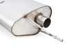 ES#2827601 - SSXAU486 - Cat-Back Exhaust System - Resonated - 3" stainless steel with dual GT100 Titanium tips - Milltek Sport - Audi