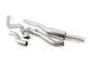 ES#3981232 - SSXHO248 - Cat-Back Exhaust System - Resonated  - 3" Stainless Cat-Back System - Part Resonated Road+ with 3 x Cerakote Black GT-100 Trims - Milltek Sport - Volkswagen
