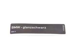 ES#184949 - 71212124922 - LABEL - Genuine BMW - BMW