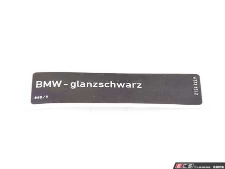 ES#184949 - 71212124922 - LABEL - Genuine BMW - BMW