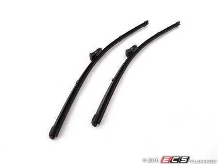 ES#2162611 - 8K19984256 -  Front Aero Wiper Blade Set - Clear up streaks & improve rainy day visibility - Valeo - Audi Porsche