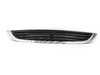 ES#77065 - 51131490375 - Upper Grille Full Section Black With Chrome Indented Top - Priced Each - Restore your factory black MINI grille - Genuine MINI - MINI