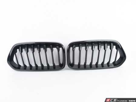 ES#3647170 - 51712455247KT - M Performance Gloss Black Kidney Grille - Set - (NO LONGER AVAILABLE) - Give your BMW a high-performance look - Genuine BMW M Performance - 