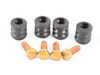 ES#3190936 - HW13119 - Disc Brake Hardware Kit - Includes M8 bolts and protective rubber boots - Dorman - Audi Volkswagen