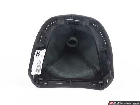 ES#1499824 - 99742407550FOT - Shift Knob With Boot - Black - Leather shift knob and boot - Genuine Porsche - Porsche
