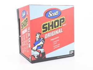 ES#2944007 - KIM75190 - 10"x12" Shop Towels - Box of 200 - Center-pull box, 200 sheets per box of multi-purpose shop towels - Kimberly Clark - Audi BMW Volkswagen MINI Porsche