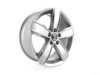 ES#3030816 - 3G0071497B8Z8 - 17" Corvara Winter Wheel - Priced Each - A striking 5-spoke design that complements your vehicle. Brilliant Silver. - Genuine Volkswagen Audi - Volkswagen