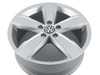 ES#3030816 - 3G0071497B8Z8 - 17" Corvara Winter Wheel - Priced Each - A striking 5-spoke design that complements your vehicle. Brilliant Silver. - Genuine Volkswagen Audi - Volkswagen