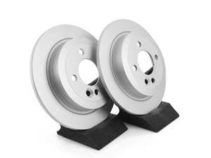 ES#3987662 - 34211503070kt6 - Rear Brake Rotors Coated - Pair 10.19" (259x10) - Featuring meyle coating to reduce corrosion - Meyle - MINI